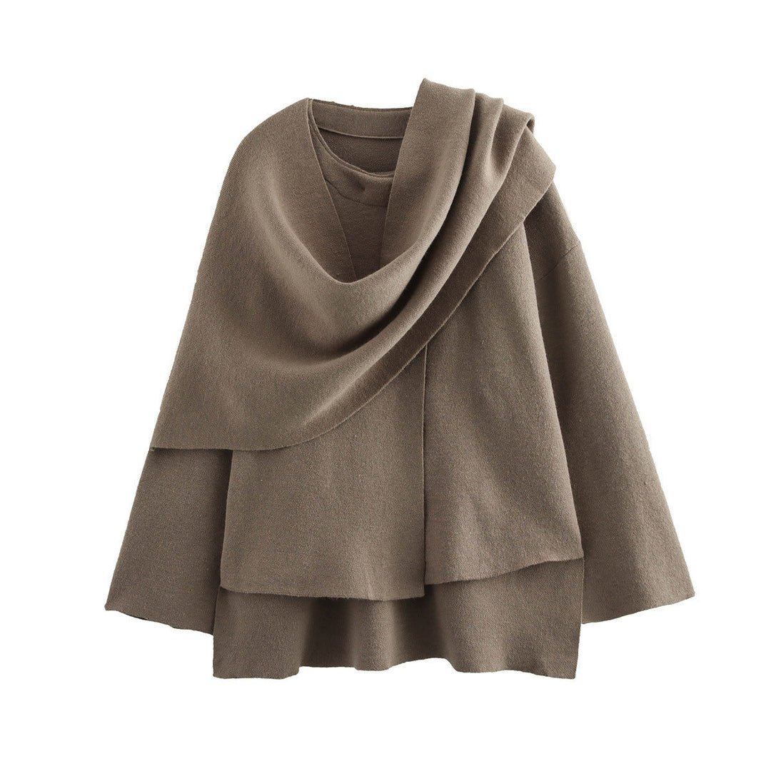 Luvik | Oversized jakke med skjerf - Behagelig og varm - Perfekt for vinteren