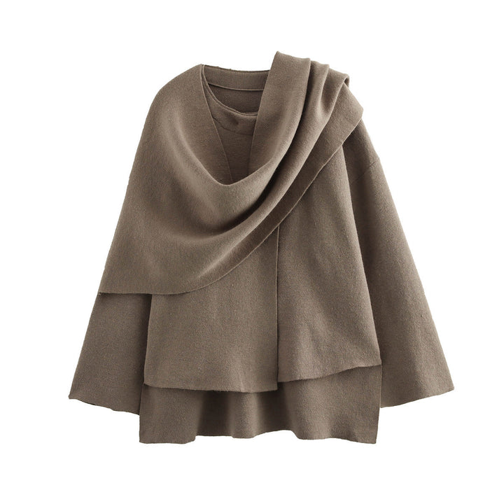 Luvik | Oversized jakke med skjerf - Behagelig og varm - Perfekt for vinteren