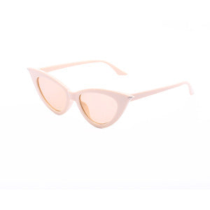 Dame Cat-Eye solbriller med luksuriøst design og UV-beskyttelse Luvikno