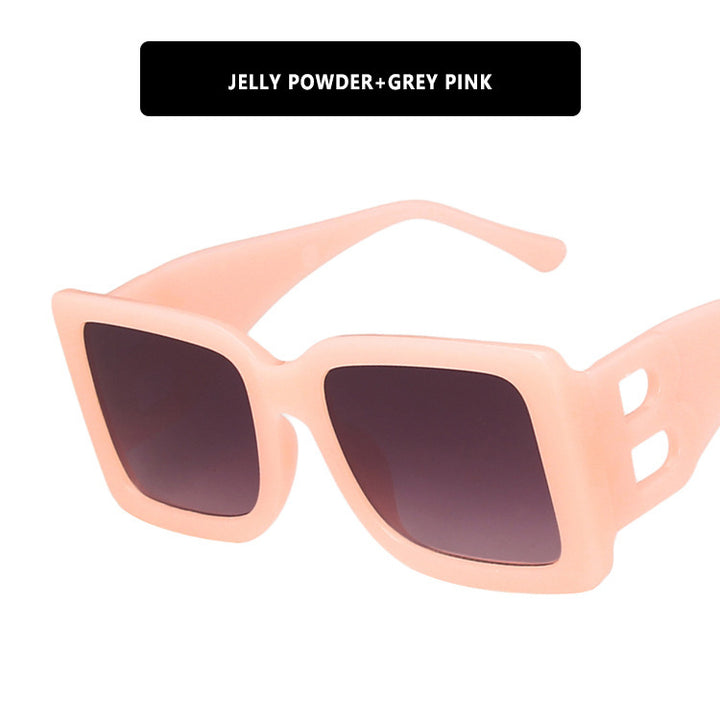 Dame moteriktig solbrille i trendy leoparddesign Luvikno