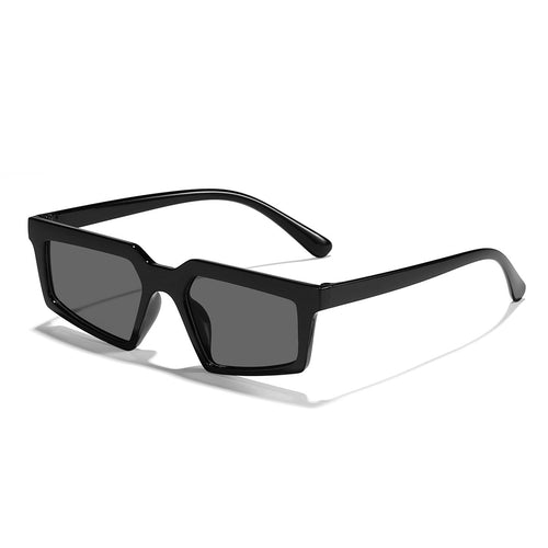 Dame moteriktig solbrille i urban polygon-design Luvikno