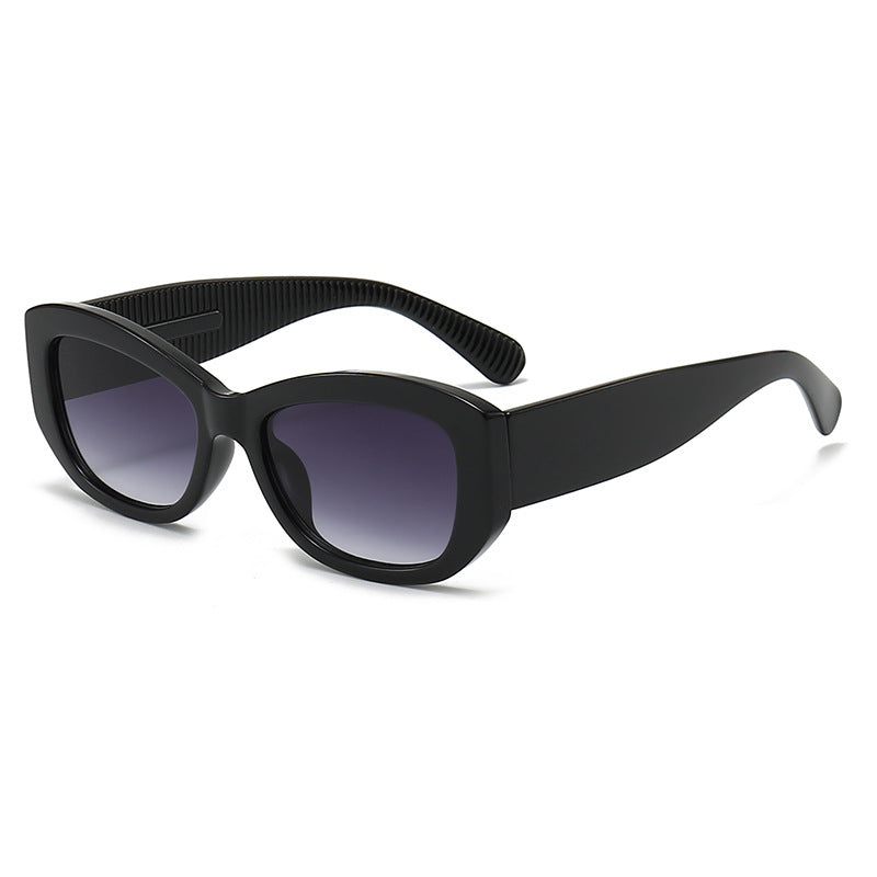 Dame Cat-Eye solbrille med moderne ramme og økt bærekomfort Luvikno