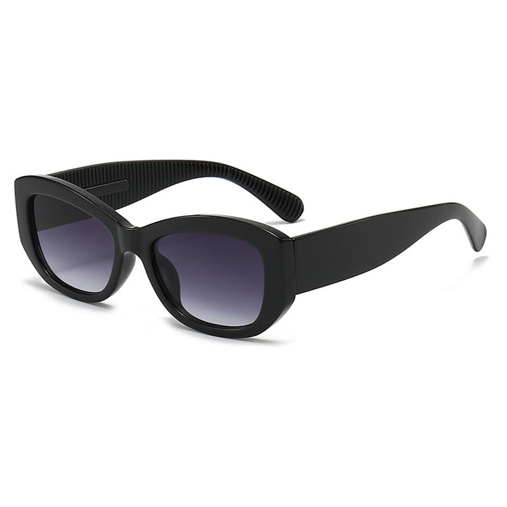 Dame Cat-Eye solbrille med moderne ramme og økt bærekomfort Luvikno