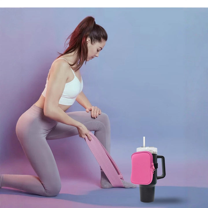 Unisex koppholder med praktisk lomme Luvikno