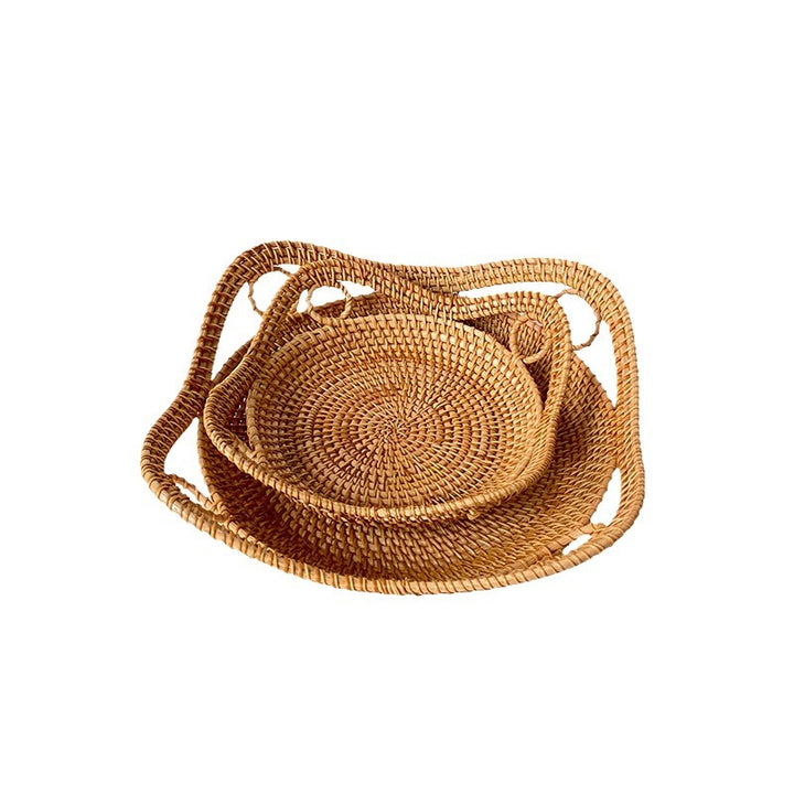 Dame hjerteformet rattan-kurv Luvikno