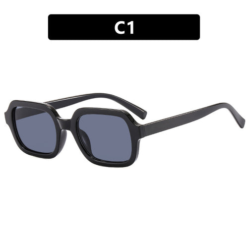 Dame kvadratisk solbrille i elegant design Luvikno