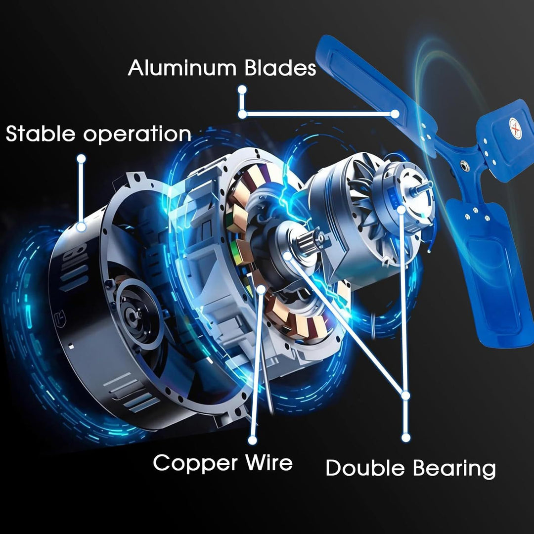 High-Velocity Industriell Vifte Luvikno