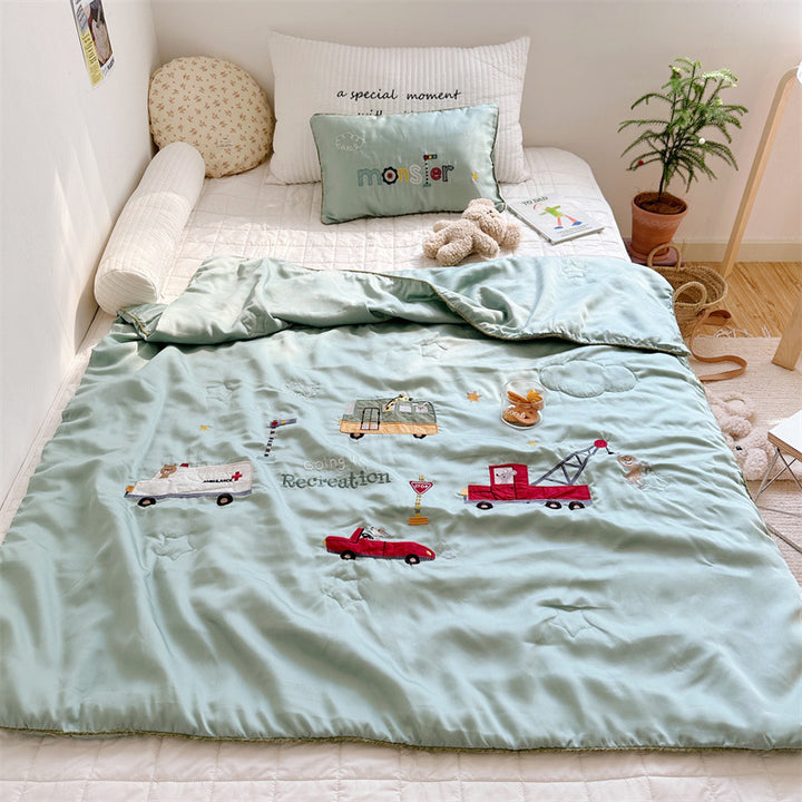 Unisex Snuggle Blanket med avtagbart og vaskbart trekk Luvikno