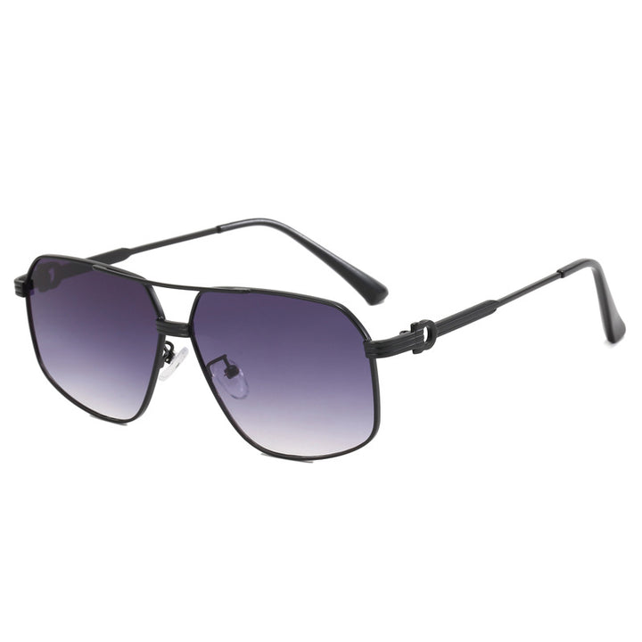 Dame stilige oversized solbriller med diamantformet ramme Luvikno
