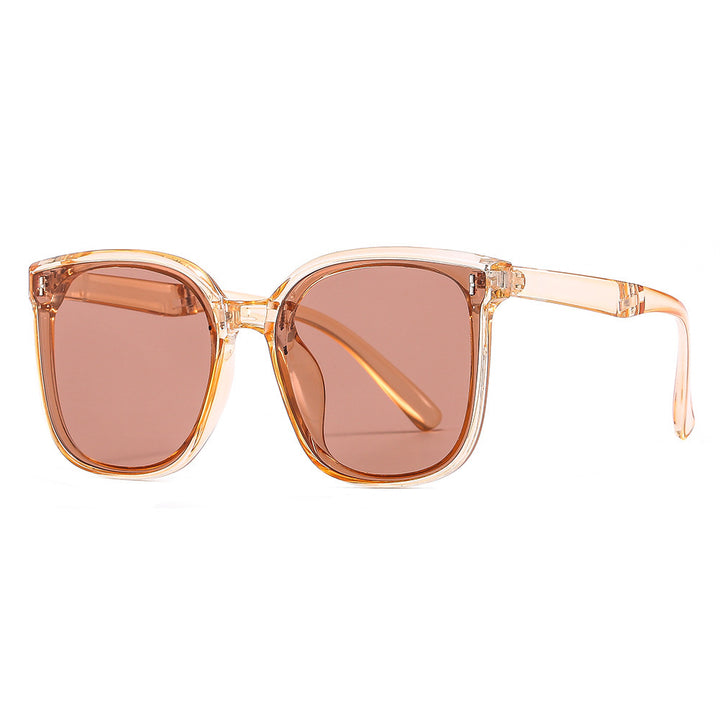 Dame modemessig solbrille med kvadratisk ramme og UV-beskyttelse Luvikno