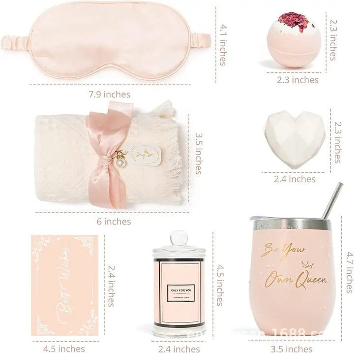 BloomBath – Luxe Badegave Sett for Avslapning Luvikno