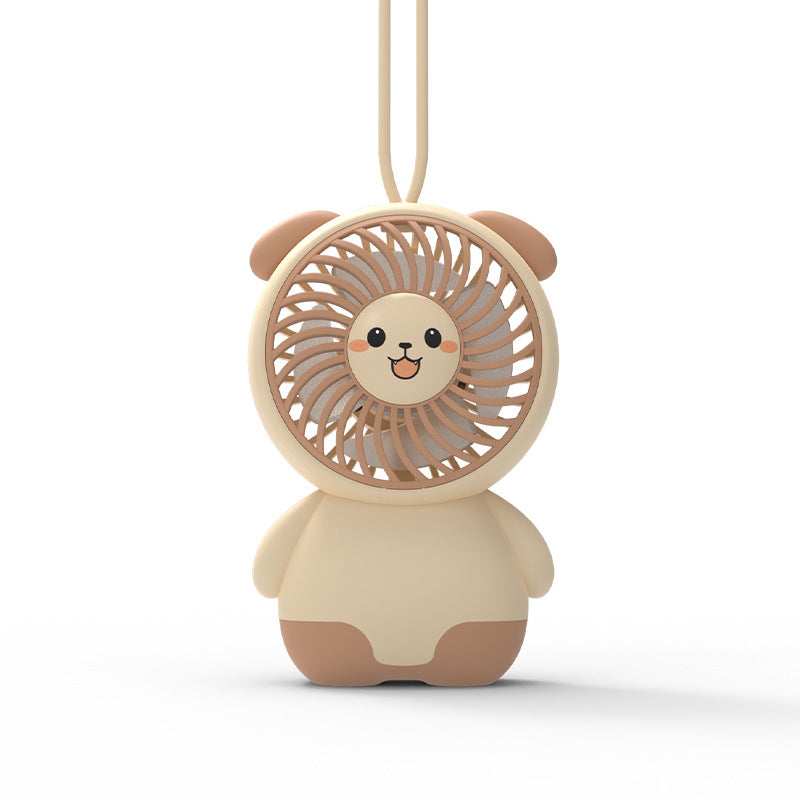 Dame Bærbar Mini Dyrefan med søtt Panda-design Luvikno