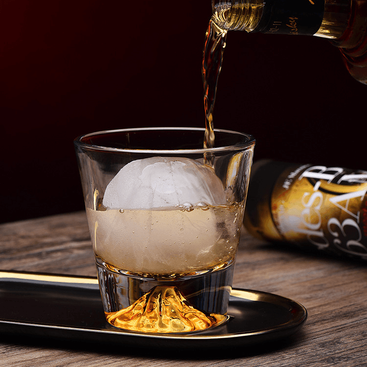 Japanske Mount Fuji Whisky Glass Sett | Luvikno