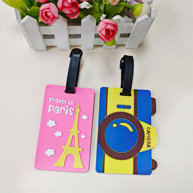 Unisex Bagasjetag i kreativt Eiffeltårn-design Luvikno