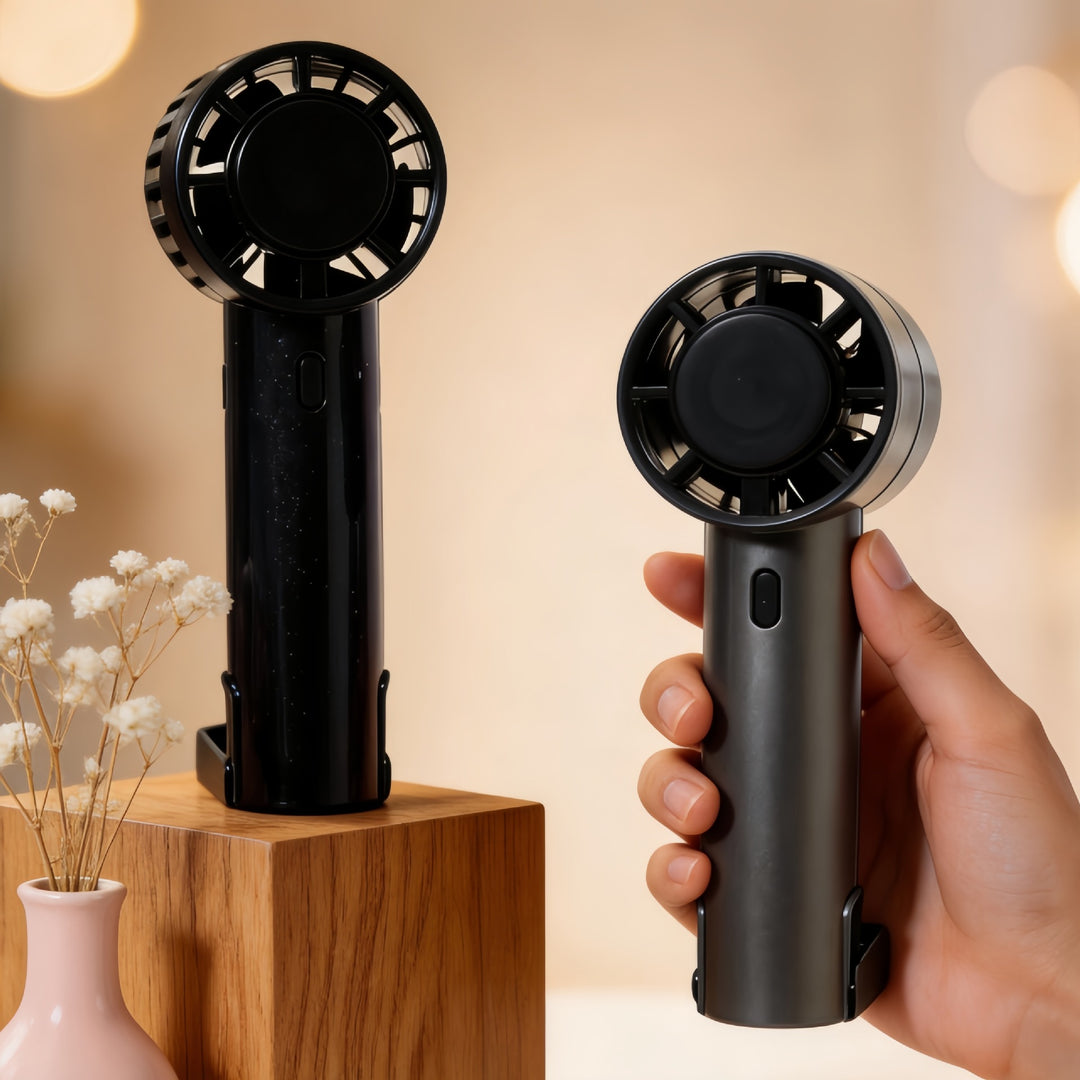 Unisex Bærbar Håndvifte med langvarig Batteriteknologi Luvikno