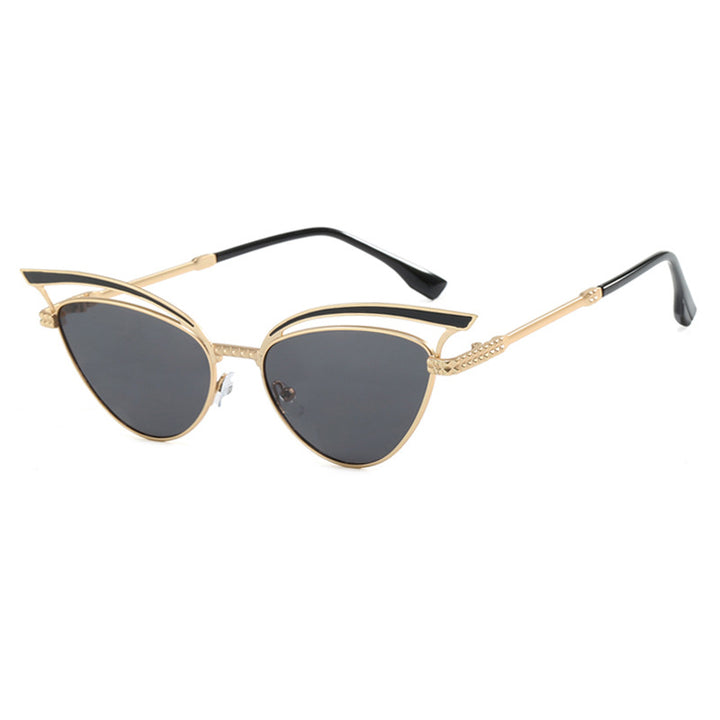 Dame Cat-Eye Briller med filigran designelement Luvikno