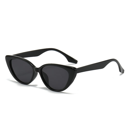 Dame stilige Vintage-solbriller i Cat-Eye-stil Luvikno