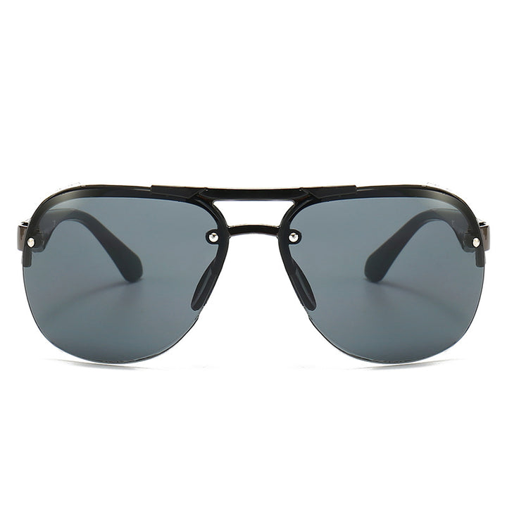 Herre sporty solbrille med moderne ramme Luvikno