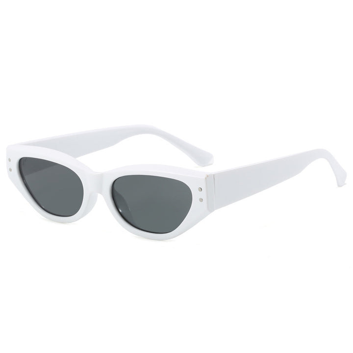 Dame moteriktig solbrille i trendy Cat-Eye stil Luvikno