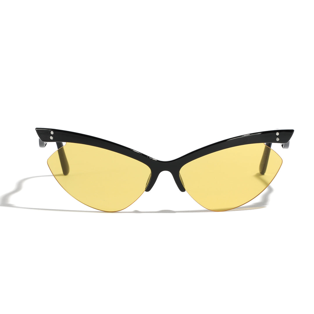 Dame Cat-Eye solbriller med ergonomisk design og UV-beskyttelse Luvikno