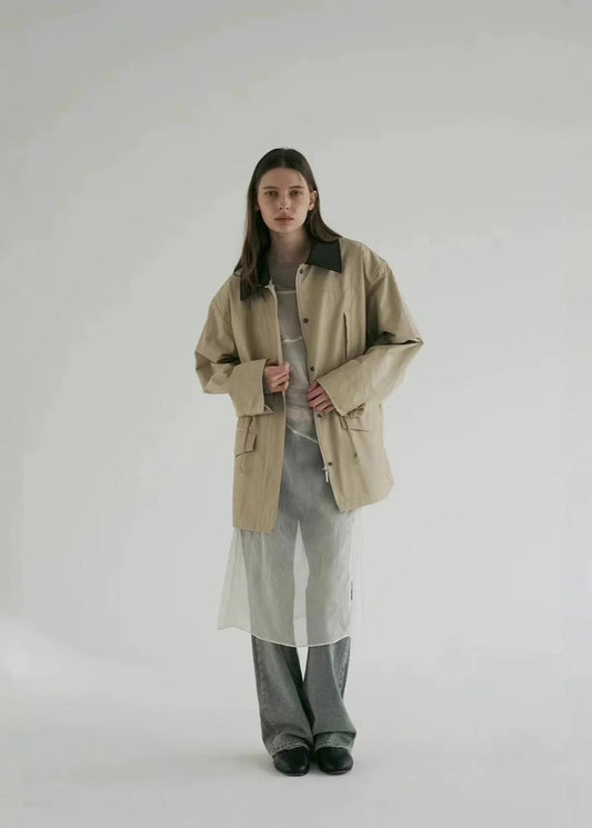 Luvik | Kontrastikaulus Työtakki