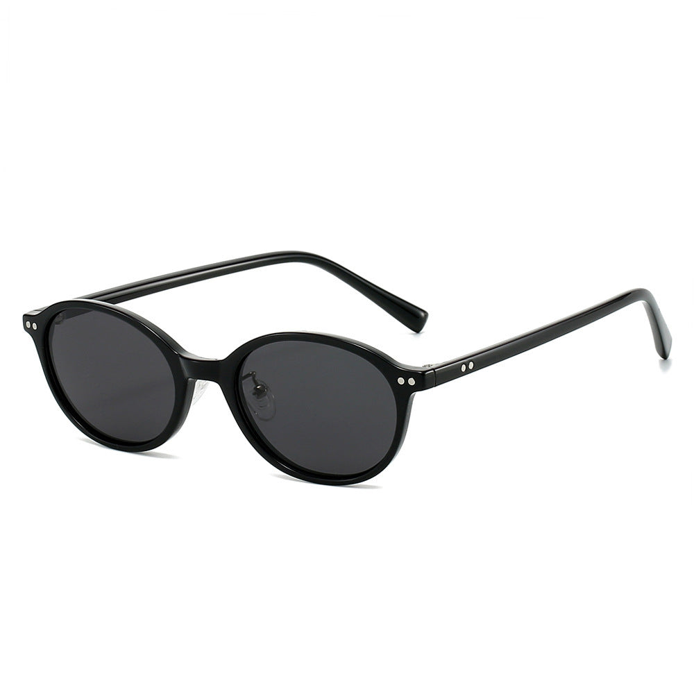 Dame Premium solbrille i elegant oval design Luvikno