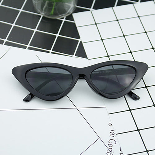 Dame Cat-Eye solbrille med elegant design og UV-beskyttelse Luvikno