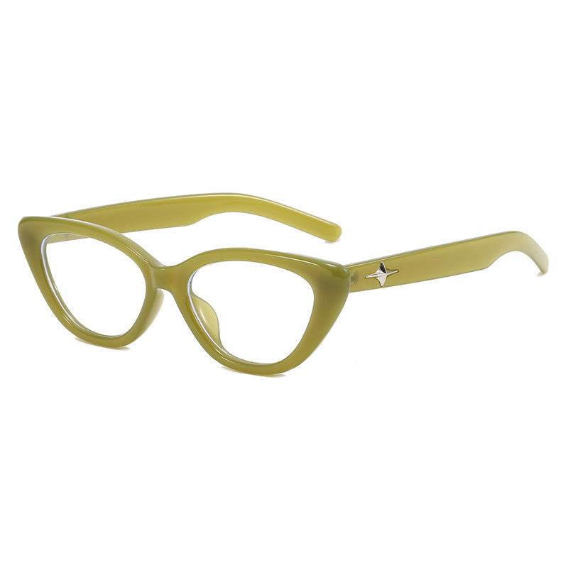 Dame Cat-Eye Briller med stilfull design Luvikno