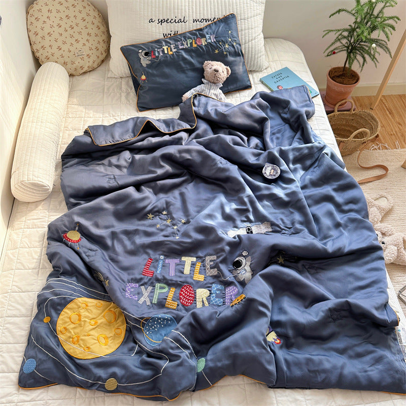Unisex Snuggle Blanket med avtagbart og vaskbart trekk Luvikno