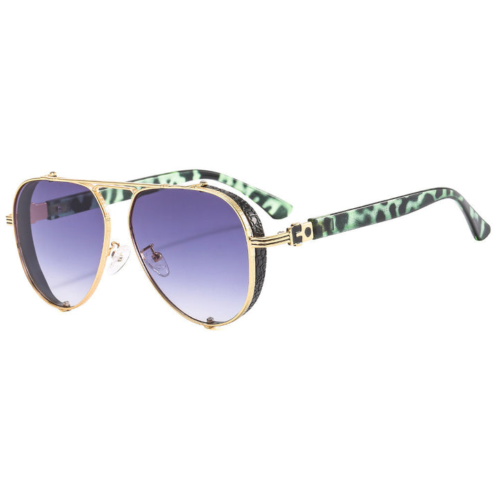 Damer Luksuriøs Retro-solbrille med kunstneriske dekorasjoner Luvikno