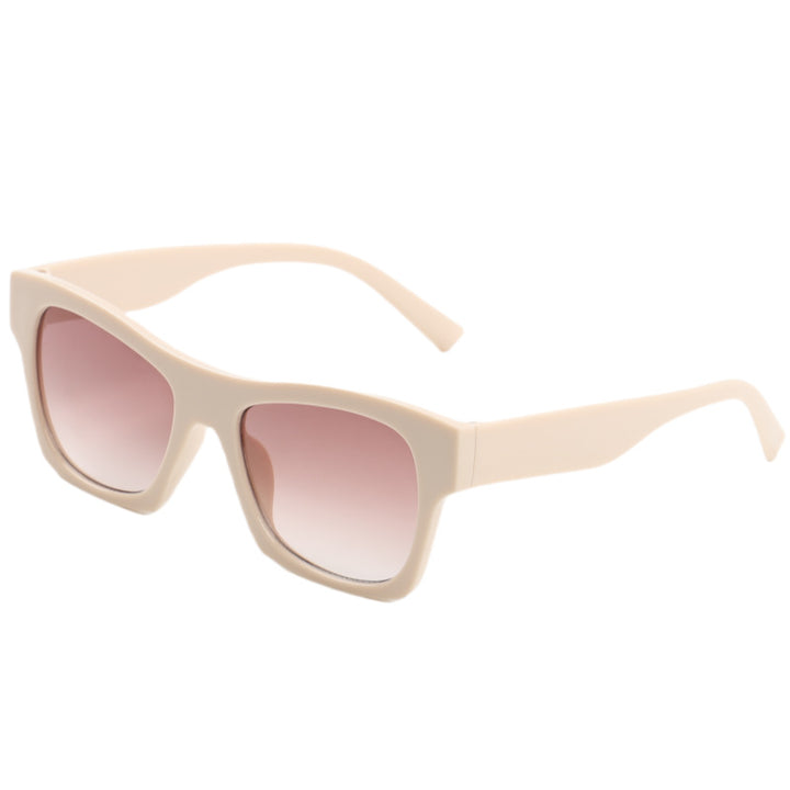 Dame moteriktig solbrille i elegant kvadratdesign Luvikno
