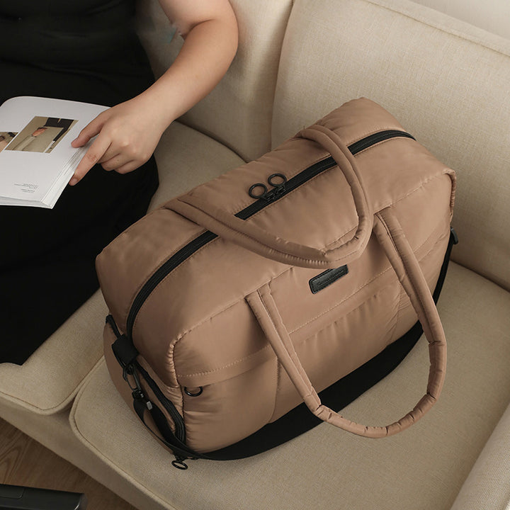 Dames elegant tote bag med avtakbar skulderveske Luvikno