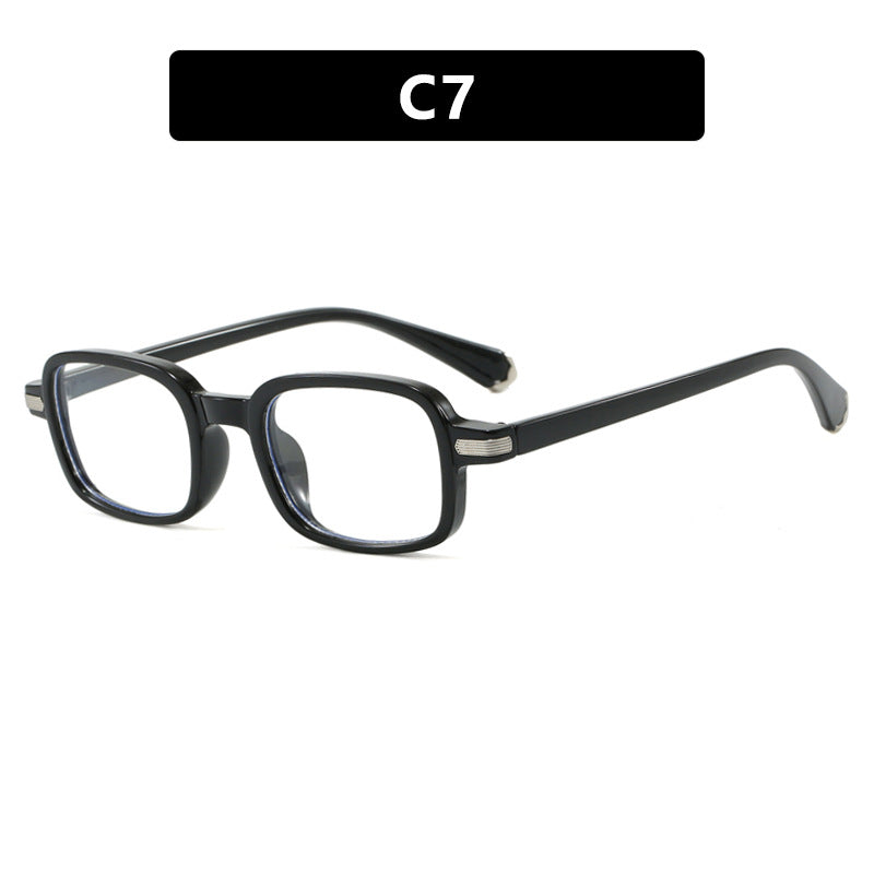 Dame moteriktig kvadratisk solbrille i trendy skilpadde-design Luvikno