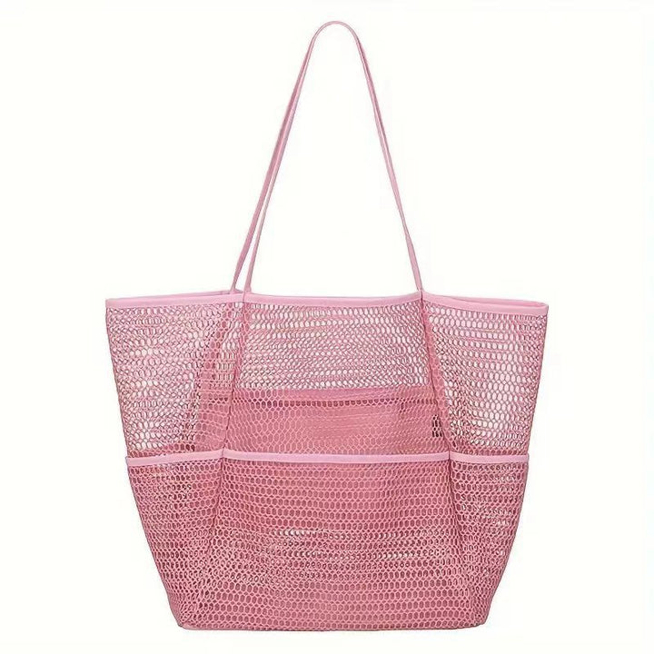 Damer praktisk nett shoppingbag Luvikno