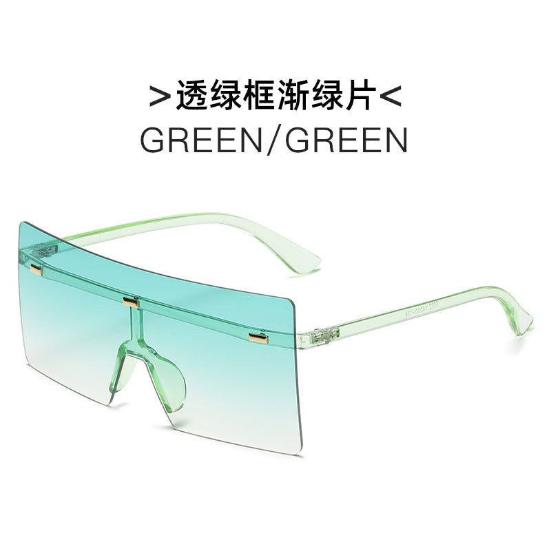 Dame futuristisk Oversized-solbriller Luvikno