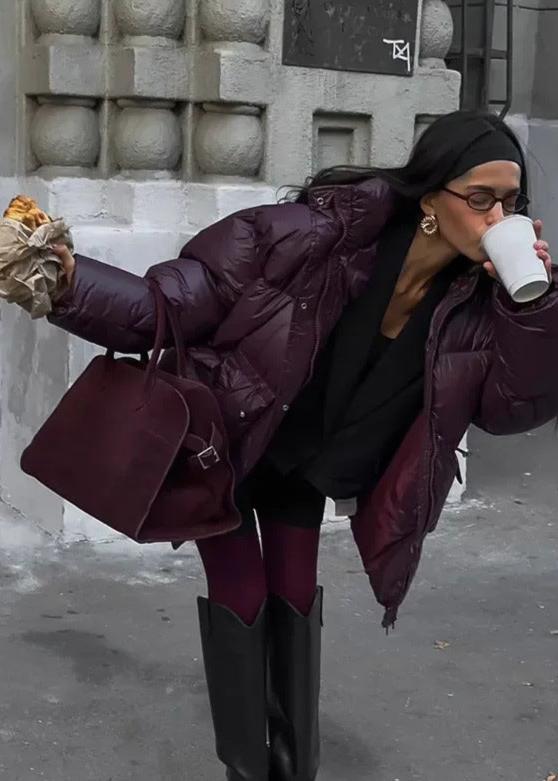 Luvik | Gloss Yli Size Puffermanteli