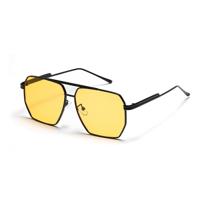 Damer elegant sekskantet solbrille Luvikno