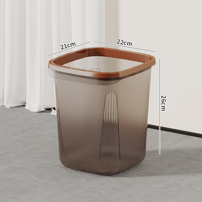 Moderne og elegante søppelbøtte for damer med halkefri bunn og ergonomisk håndtak Luvikno