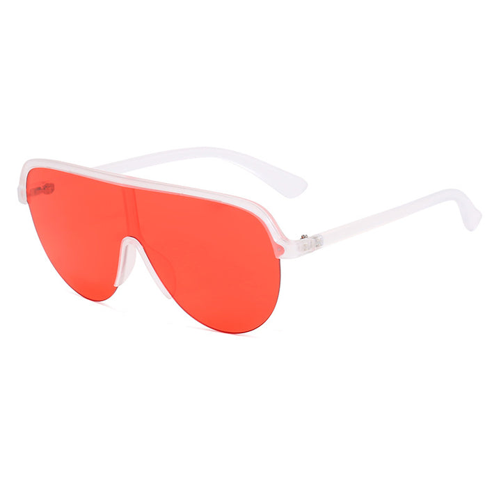Dame oversized Visir solbrille Luvikno