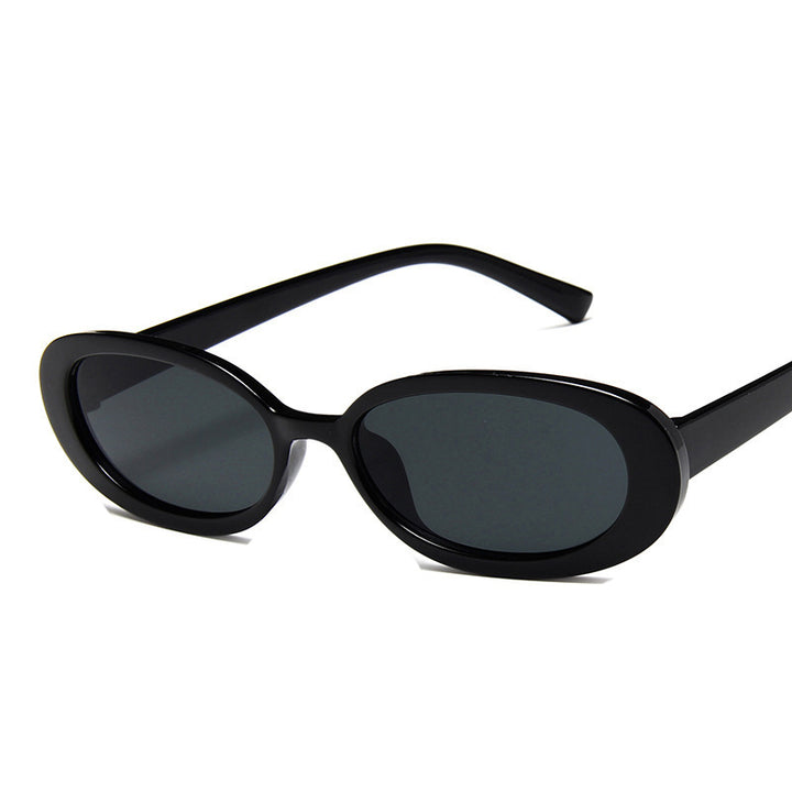 Dame moteriske Cat-Eye solbriller med UV-beskyttelse og robust ramme Luvikno