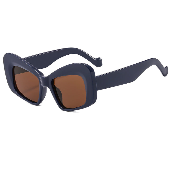 Dame Motek solbrille i vintage-stil Luvikno
