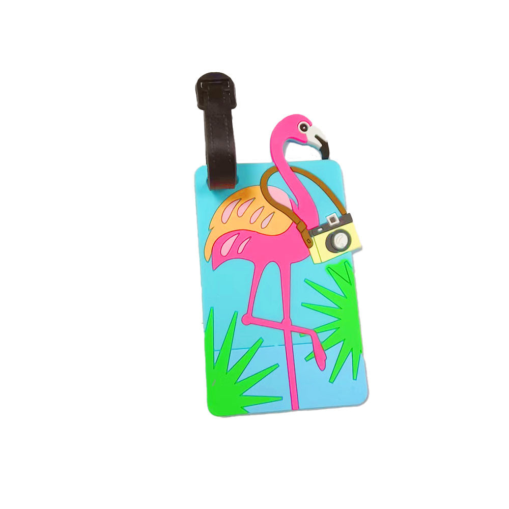 Unisex Bagasjelapp i livlig ugledesign Luvikno