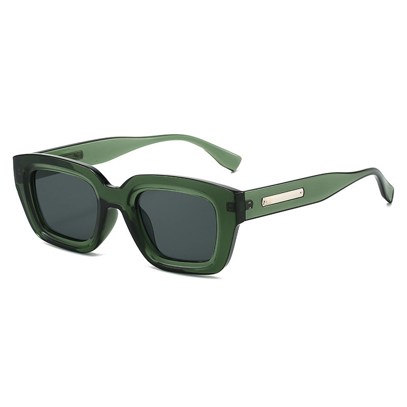 Damer oversized firkantet solbrille Luvikno