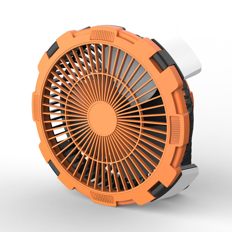 Bærbar solenergidrevet kjøleventilator Luvikno