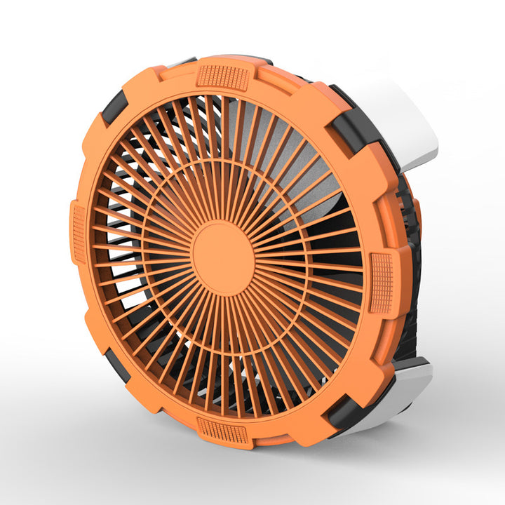 Bærbar solenergidrevet kjøleventilator Luvikno
