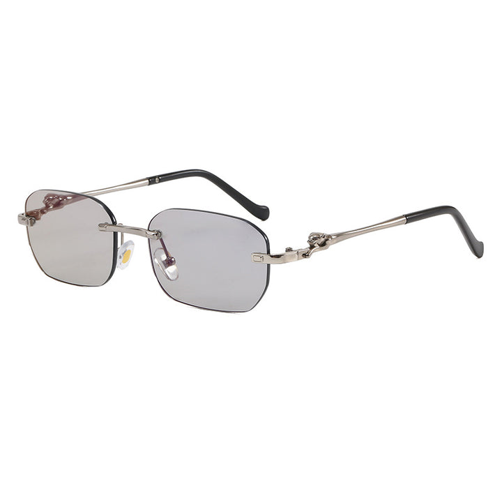 Dame elegant moteriktig solbrille i innovativ unisex-stil Luvikno