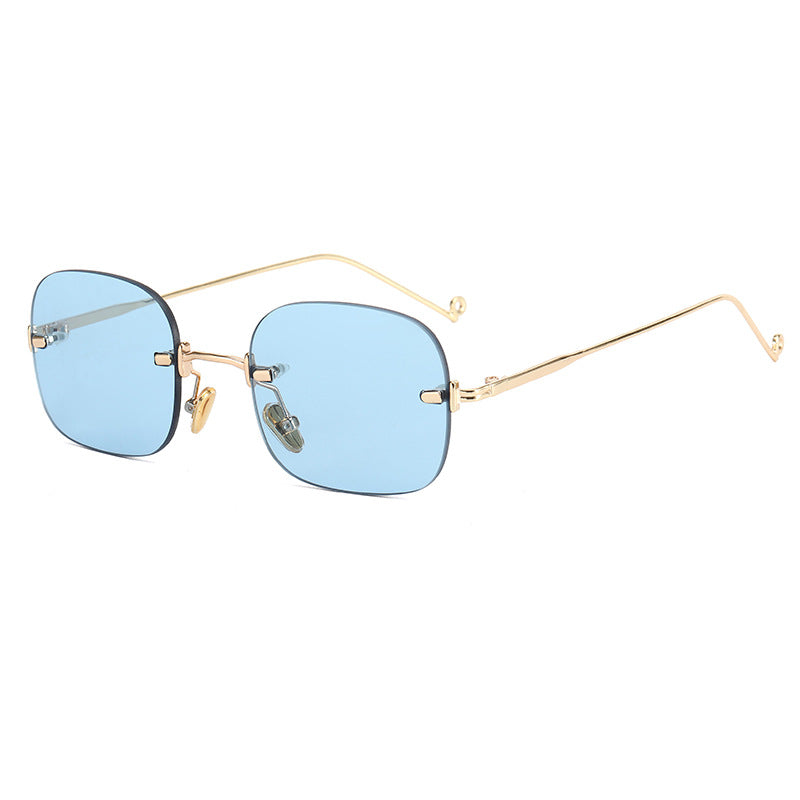 Dame elegant geometrisk brille Luvikno