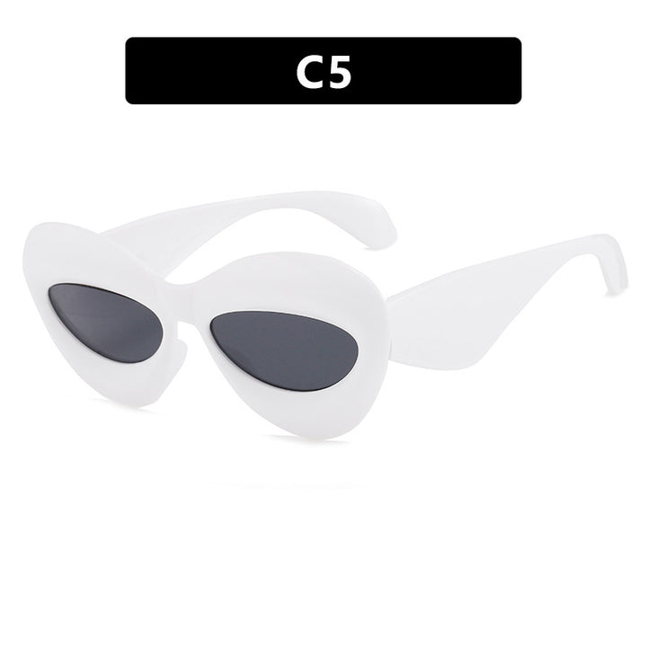 Dame Cat-Eye solbriller i moderne design Luvikno