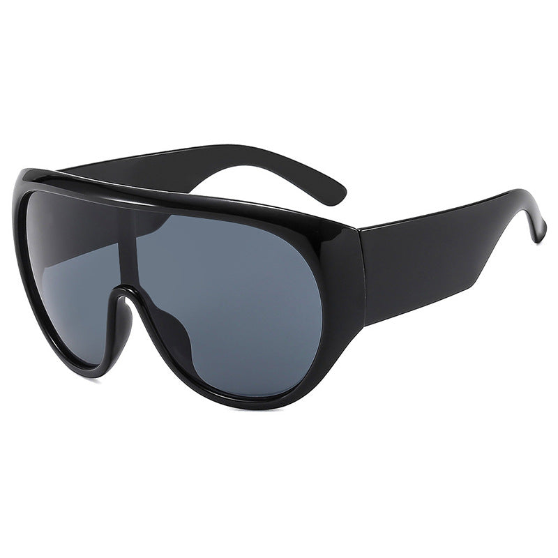 Damer sporty solbriller med aerodynamisk design og bredt synsfelt Luvikno