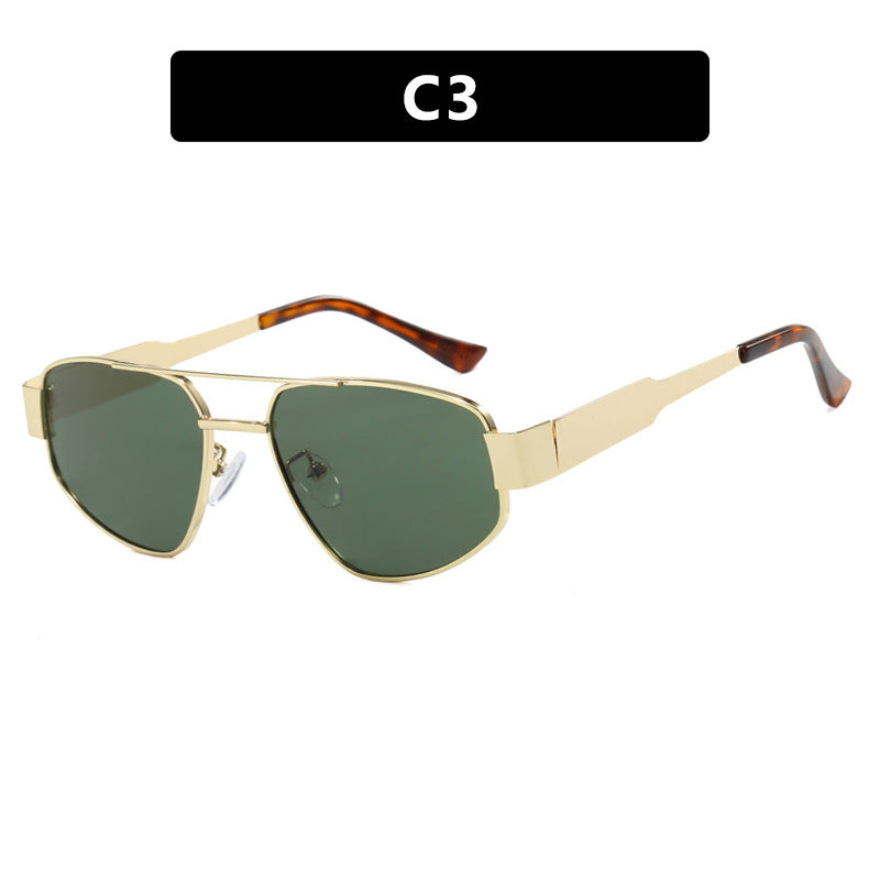 Dame stilige oversized solbeskyttelsesbriller Luvikno
